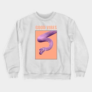 Snakey Good Vibes Crewneck Sweatshirt